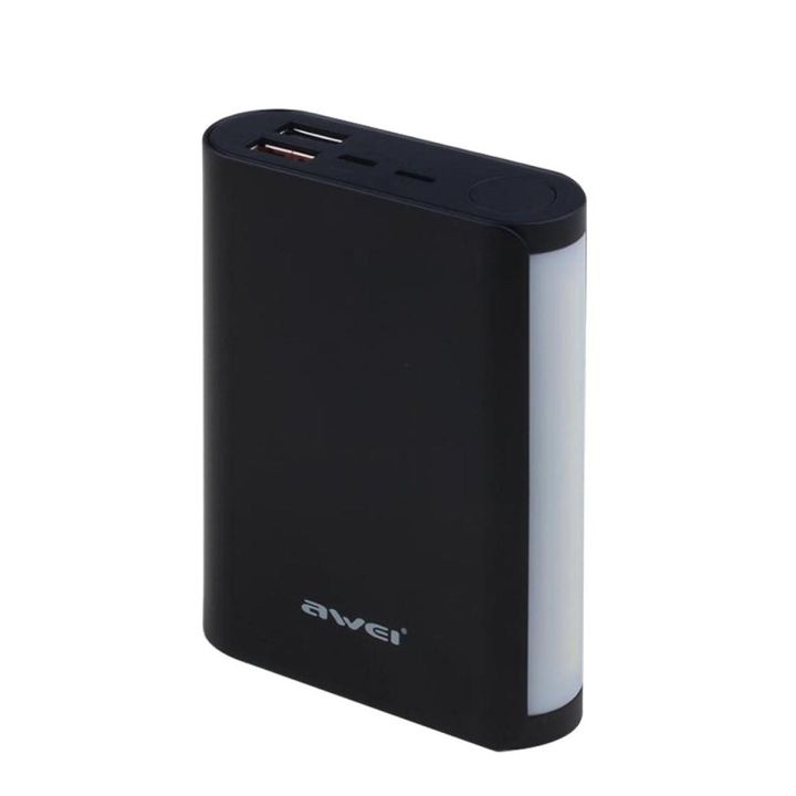 Awei P40K 10000mAh Portable Mobile Power Bank Charge-Black