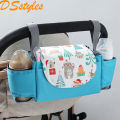 DSstyles Universal Stroller Organizer With Insulated Cup Holder Phone Bag Stroller Hanging Bag Multi-Pocket Storage Bag. 