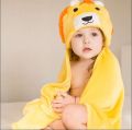 Baby Bath Towel Girl Boy Baby Towel Newborn with Hood Cartoon Coral Fleece Infant Towels Blanket Newborn Baby Bathrobe.
