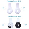 1 Pair Earphone Inner Shell Replacement for Beats Studio 3.0 Wireless Headphones Repair Parts White.