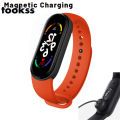【Clearance Markdowns】Took M7 mart Watch Heart Rate Blood Preure Monitor Waterproof port Watche Compatible For Android Io (magnetic Model). 