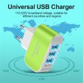 【Ready Stock+FREE Shipping+COD】3USB Type-C Multi-port Charger 3-ports Fast Charging Head Universal USB Direct Charger Power Adapter.
