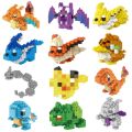 Pokemon Pikachu Series Diy Diamond Building Block  Toy Birthday Present color:083-135pcs. 