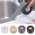 Houseeker 3.2M Self-adhesive Kitchen Bathroom Sink Sticker Waterproof Anti-moisture PVC Ceramic Stickers Wall Corner Line Sink Accessories.