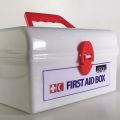 First Aid Kit Box with  150+ First Aid  kits / Medicine Box For home, office & School. - Medicine Box. 