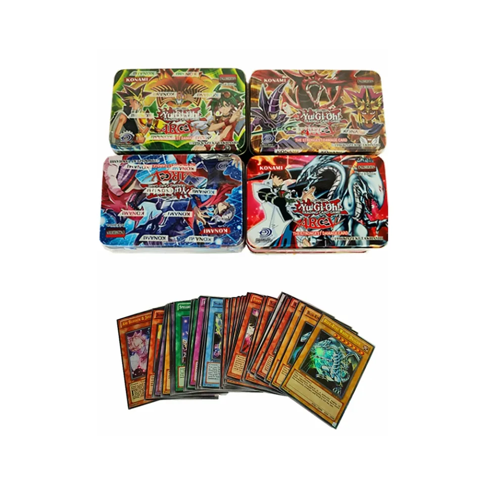 41pcs Yugioh Cards With Iron Box English Card Board Game Party Supplies For  Family Gathering | Daraz.com.bd