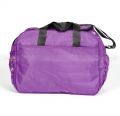 Travel Bag Large Capacity Simple Purple / Navy Blue / Black Travel Bag Nylon Hand Luggage 20".