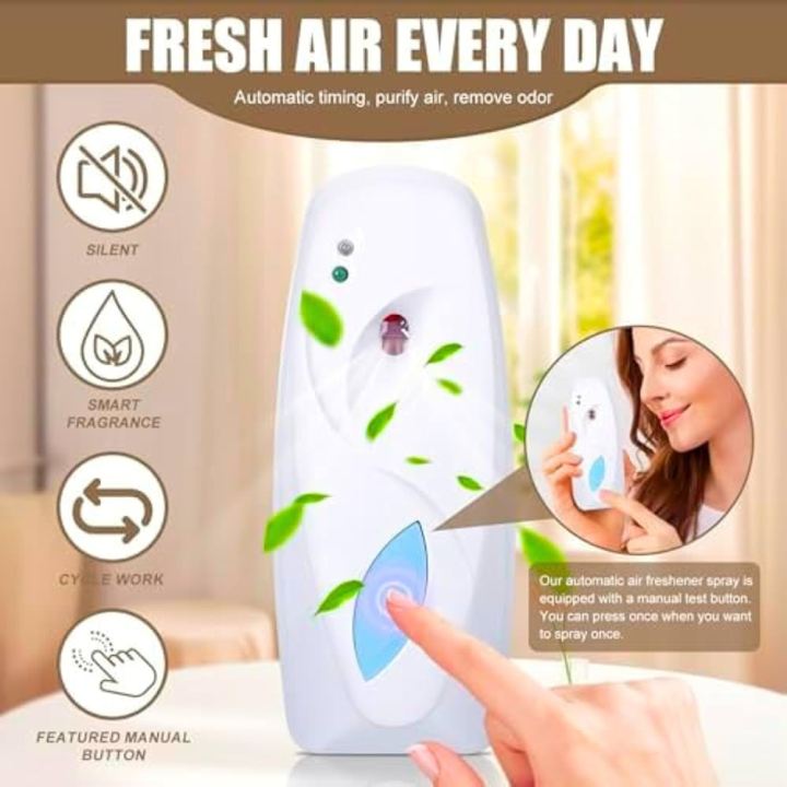 Automatic Room Spray Air Freshener With Dispenser - Dhaka Shopping Zone