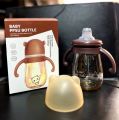 3in1 Package 240ml Nano Color With Handle Wide-Neck Feeding Bottle -1pcs. 