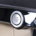 Car START Engine Button Cover Stop Key Ignition Switch Sticker Trim for Carnival KA4 2021 2022 Blue.