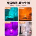 Sparkling water ripple atmosphere light, bedroom live broadcast room background, sunset atmosphere, night light.