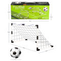 Portable Soccer Goal Net Set Children Sports Practice Soccer Goals With Soccer Ball Training Toys For Kids Gifts.
