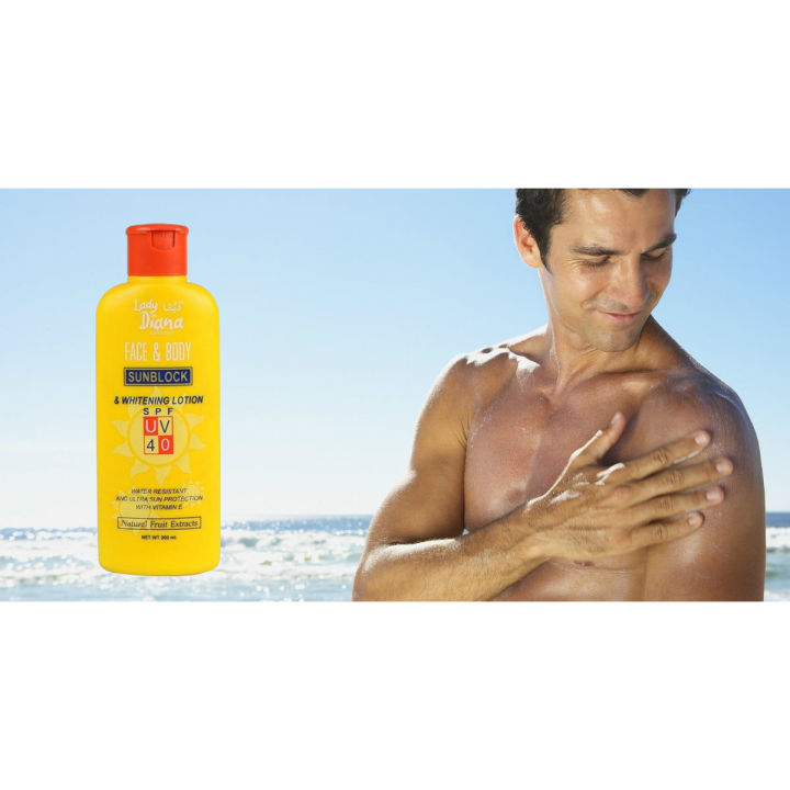 Lady%20Diana%20Sunblock%20SPF%20UV%2040%20Face%20&%20Body%20Lotion%20200ml%20(Made%20in%20UAE)%20-%20Image%202