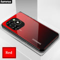 For Tecno Spark Go 2024 Phone Case Gradient 9H Tempered Glass Protector Colorful Soft Edge for Tecno Spark Go 2024 Cover Casing HP. 