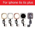 （NEW）Home Button Flex Ribbon Cable Assembly For iPhone 5S SE 6 6s plus black/white/gold/rose gold color cell phone Replacement Parts. 