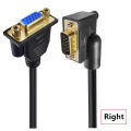 1.5m VGA Male To Female Display Cable Monitor Adapter Vertical Left Right Up Down Extension Converter Connector For PC Desktop Hudduo. 