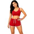 Comfortable Semi Tank Tops and Casual Shorts for Women.