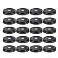 10 Pieces Stainless Steel Regular Mouth Mason Jar Lids with Straw Hole Compatible with Mason Jar.