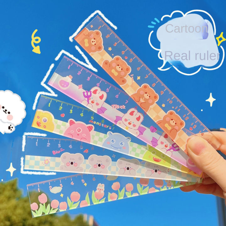 15CM%20New%20Cute%20Kawaii%20Study%20Time%20Color%20Folding%20Ruler%20Multifunction%20DIY%20Drawing%20Rulers%20For%20Kids%20Students%20Office%20School%20Stationery%20-%20Image%202