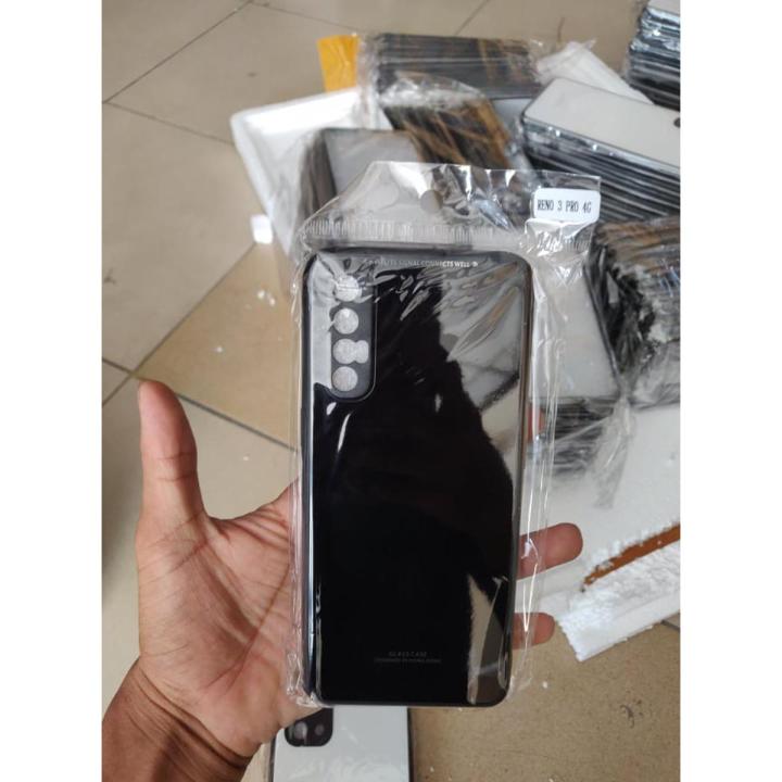 Oppo reno 3pro 4g (( 100% আসল)) এর জন্য হংকং ডিজাইনের স্ক্র্যাচপ্রুফ টেম্পার্ড গ্লাস কভার কেস