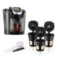 recafimil Reusable Refillable Coffee Capsules Coffee Cup Filter Compatible with keurig 2.0 3 PCS(S/M/L). 