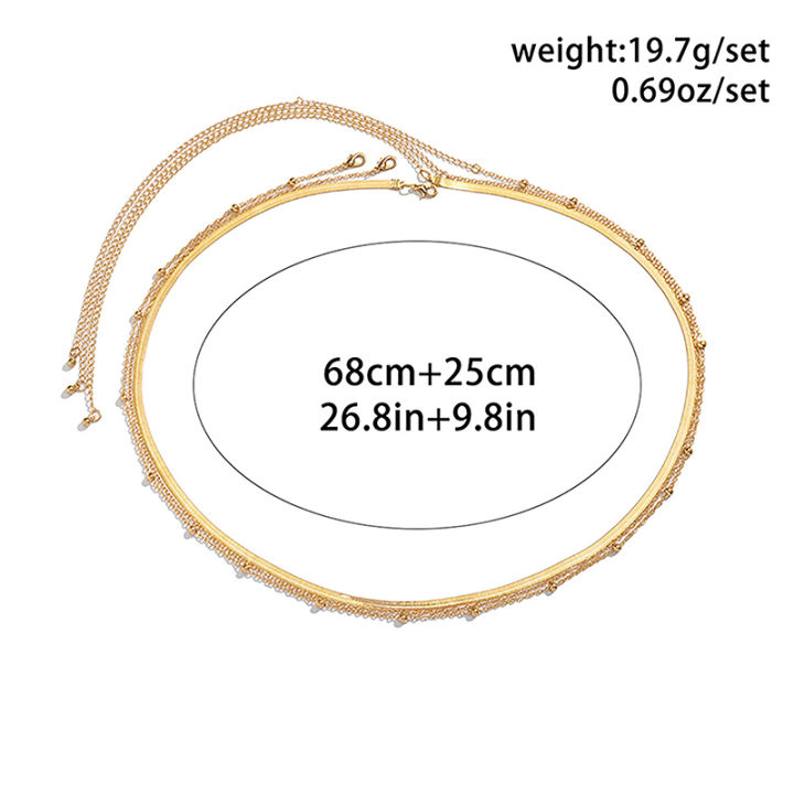 3pcs/set%20Crystal%20Chain%20Belly%20Waist%20Chain%20For%20Women%20Punk%20Gold%20Color%20Flat%20Snake%20Chain%20Bikini%20Body%20Jewelry%20Y2K%20-%20Image%202