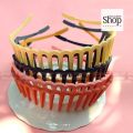 2 Pieces Teeth Hair Band For Girl (Randomly color). 