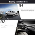 KOGEEK 5Meters Big D Small D Z Shape P Type Car Door Seal Strip Auto Rubber Seal Strips Waterproof Trim Dustproof Sound Insulation Weatherstrip Big D Small D Z P Type. 