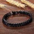 High Quality Black Bracelet for Men. 