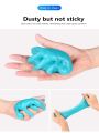 Car Cleaning Gel Air Vent Dashboard Laptop Keyboard Magic Car Wash Interior Dust Dirt Mud Gap Reusable Cleaning Slime Wash Tool.