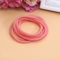 Mobile Phone 1.5m Wire Cord Rope Protector USB Charging Cable Bobbin Winder Data Line Earphone Cover.