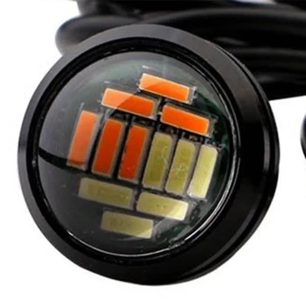 NCANRUI%2010%20Pcs%2012V%2023Mm%20Dual%20Color%20Switchback%204014%20Smd%2012%20Led%20Drl%20Eagle%20Eye%20Daytime%20Light%20Car%20Motor%20Turn%20Lights%20-%20Image%206