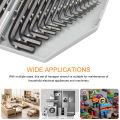 30Pcs Metric Hexagon Wrench Set 0.028~3/8-inch 0.7~10mm Repair Tools for Household Electrical Appliances Bicycle Machinery. 