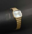 Stainless Steel Strap & Alloy Case Classic Square Dial Quartz Dress Wristwatch for Women – Elegant Ladies Watch Gift with Box. 