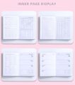 A6/A7 2023 Notebook Portable Pocket Notepad 365 Days Daily Weekly Agenda Planner Notebooks Stationery Office School Supplies. 