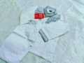 White colour cotton baby ambrodari work panjabi set/ eid special panjabi for baby.