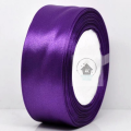 1 inch Ribbon/Fita (birthday decorations, lace, crafts, gifts wrapping) 22 meter roll purple ribbon.