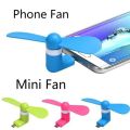 2 in 1 USB & Micro USB Otg mini fan - Multicolour.