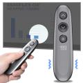 Wireless Presenter Highlighting Magnify LED LCD Mac Digital Pointer Air Mouse Function USB Rechargeable Powerpoint Presentation Clicker.