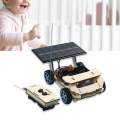 Wooden Solar Model Cars, Science Kits for Kids, Electronic Assembly Solar Powered Toy Kits. 