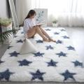 Nordic Tie Dyeing Rug Carpet Soft Cotton alfombra Grey tapis salon Floor Mat Plush Area Rugs Carpets For Living Room Bedroom. 