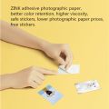 (New) Xiaomi ar printer mi Zink portable photo printerphoto paper mini portable home 1 minute inkless fast printing 2*3 inches. 