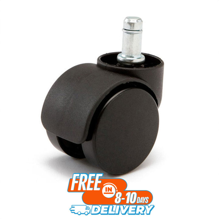 office Chair Wheel Black 1pcs