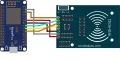 RC522 RF-ID Reader Write Card Proximity Module For DIY Arduino Pi PC Security System. 