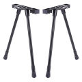 Folding Camping Table Legs Metal Foldable Table Legs Adjustable Height Workbench Legs DIY Camping Equipment Outdoor Travel. 