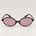 Vintage Sunglasses For Woman Men Retro Oval Shape Small Frame UV Protection Glasses Personality Narrow Framed Sun Eyeglasses. 