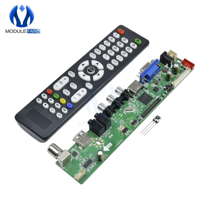 Universal LCD Controller Board Resolution TV Motherboard VGA HDMI AV TV USB HDMI Inter Driver Board Module