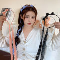 Fashion Headband With Lace Silk Scarf Cute Bow Headband For Girl Korean Hair Accessories For Women Conbo.