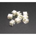 10Pcs- 2Pin WHITE MALE HEADER Female Housing JST XH Male Header 2 Pin 2.54mm Pitch Male Connector For Electronics Projects PCB Mount Circuit Breadboard Friendly DIY Cables. 