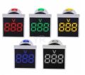 Ac60-500V Ac Voltage Meter Led Digital Display 1 Pcs Squre - Multimeter. 